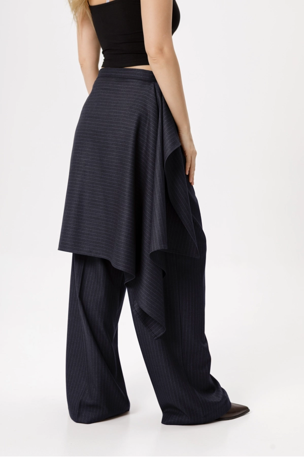 Юбка-баска PiRS 6379 синий