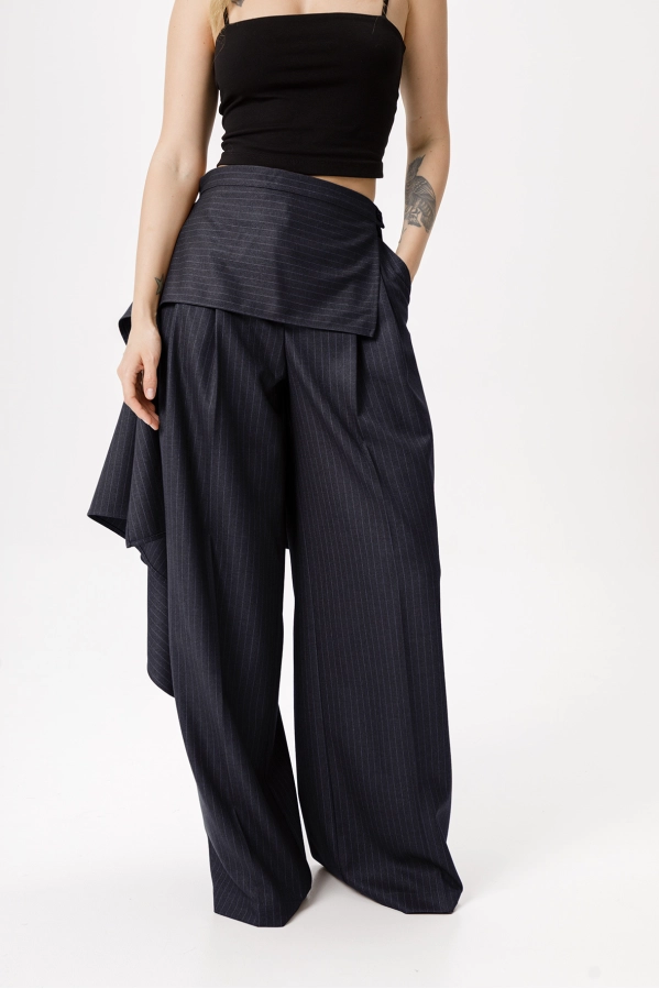 Юбка-баска PiRS 6379 синий