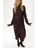 Платье PiRS 6380 коричневый