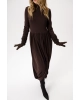 Платье PiRS 6380 коричневый