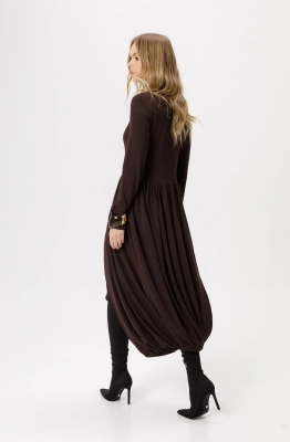 Платье PiRS 6380 коричневый 