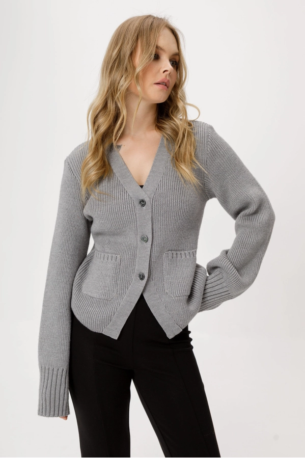 Жакет PiRS 6385 серый