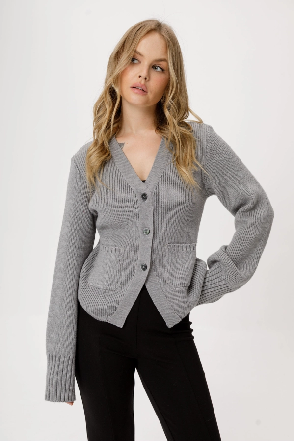 Жакет PiRS 6385 серый