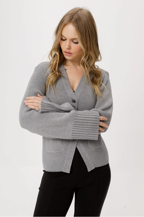 Жакет PiRS 6385 серый