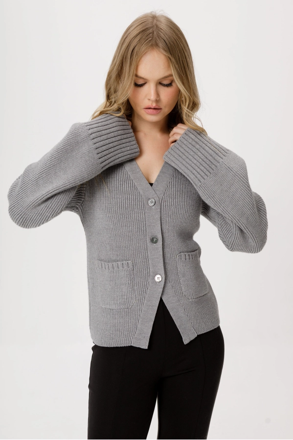 Жакет PiRS 6385 серый