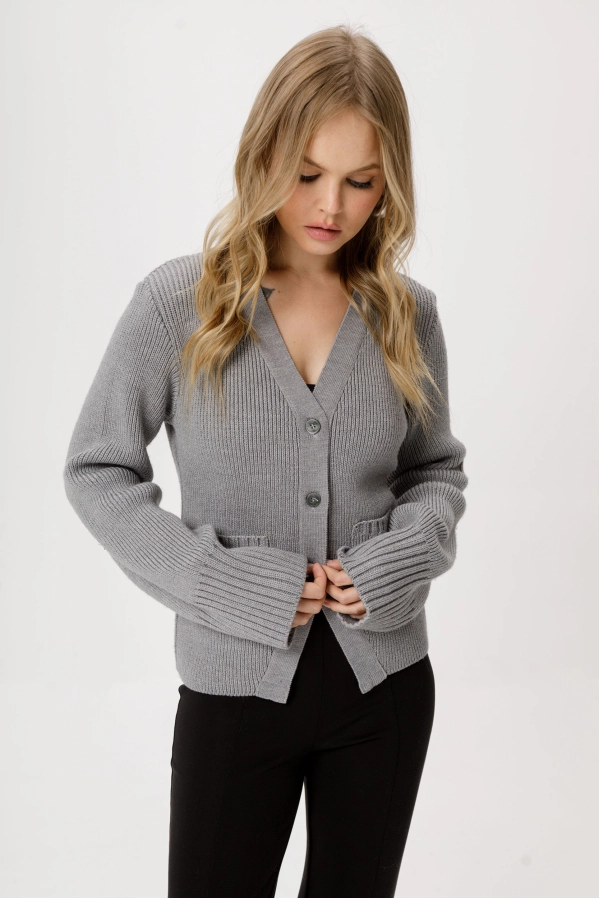 Жакет PiRS 6385 серый