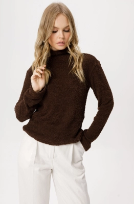 Джемпер PiRS 6386 коричневый 