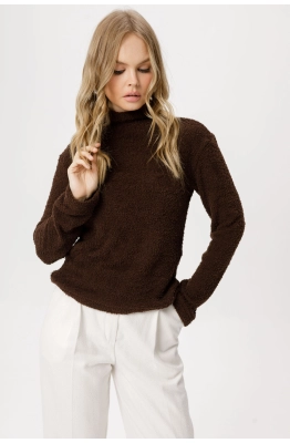 Джемпер PiRS 6386 коричневый 