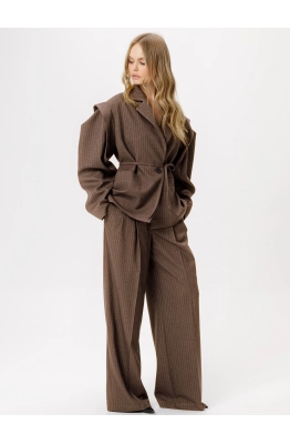 Костюм-двойка PiRS 6391 коричневый 