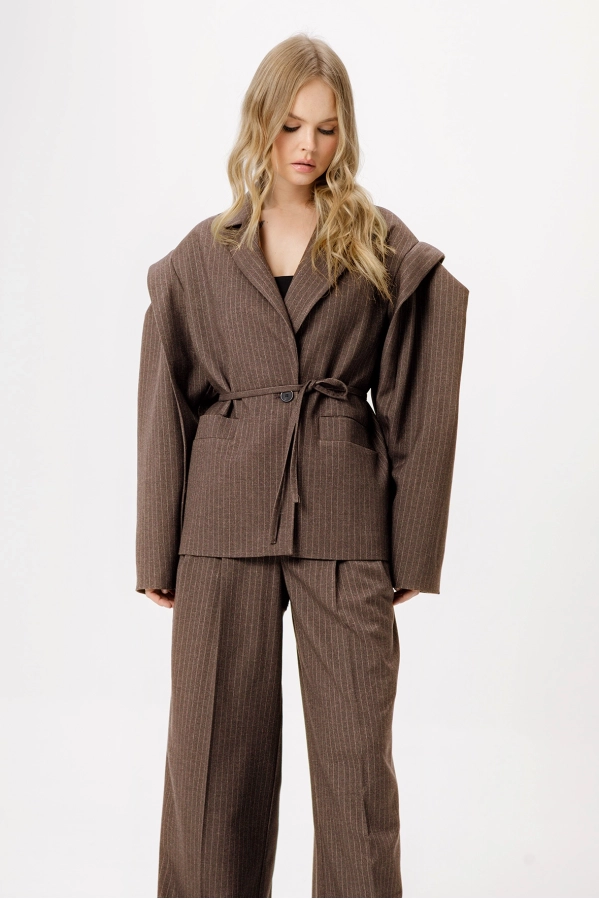 Костюм-двойка PiRS 6391 коричневый
