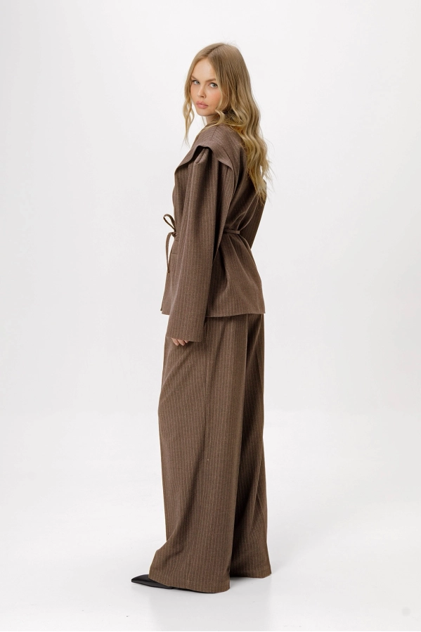 Костюм-двойка PiRS 6391 коричневый