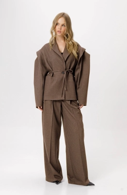 Жакет PiRS 6392 коричневый 