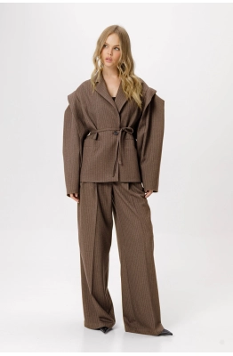 Жакет PiRS 6392 коричневый 