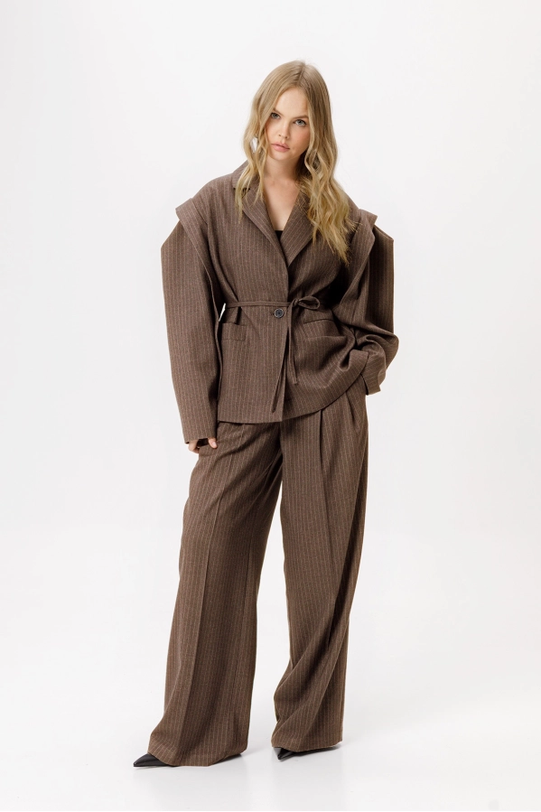 Жакет PiRS 6392 коричневый