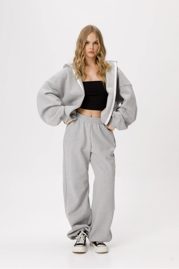 Брюки PiRS 6398 серый