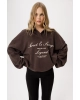 Свитшот PiRS 6400 коричневый