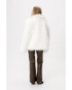 Шуба PiRS 6401 молочный