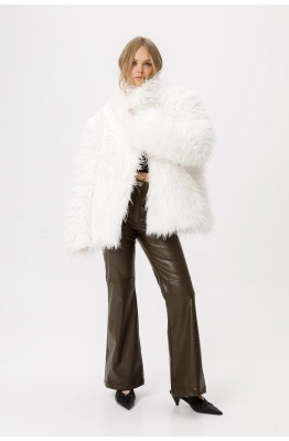 Шуба PiRS 6401 молочный 