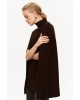 Пончо THE VERY 2439 коричневый