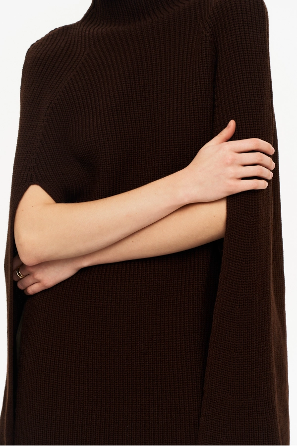 Пончо THE VERY 2439 коричневый