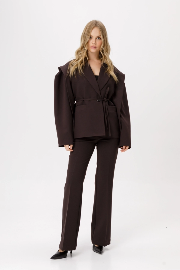 Жакет PiRS 6409 коричневый Жакет PiRS 6409 коричневый