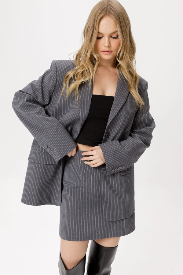 Костюм-двойка PiRS 6410 серый Костюм-двойка PiRS 6410 серый