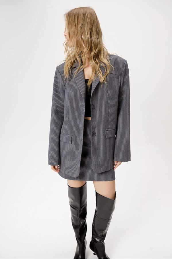 Жакет PiRS 6411 серый