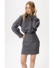 Платье PiRS 6415 серый Платье PiRS 6415 серый