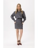 Платье PiRS 6415 серый Платье PiRS 6415 серый