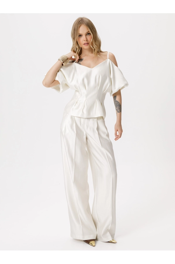 Костюм-двойка PiRS 6417 молочный