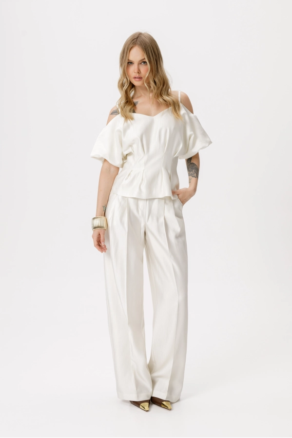 Костюм-двойка PiRS 6417 молочный