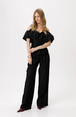 Блуза PiRS 6418 черный 