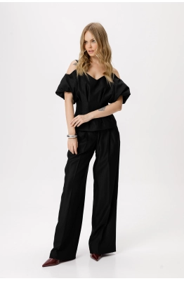 Блуза PiRS 6418 черный 