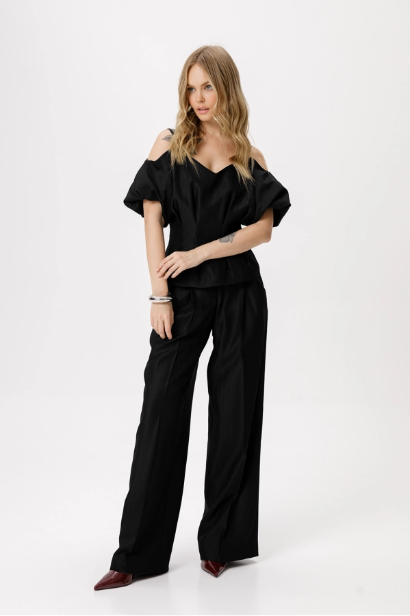 Блуза PiRS 6418 черный