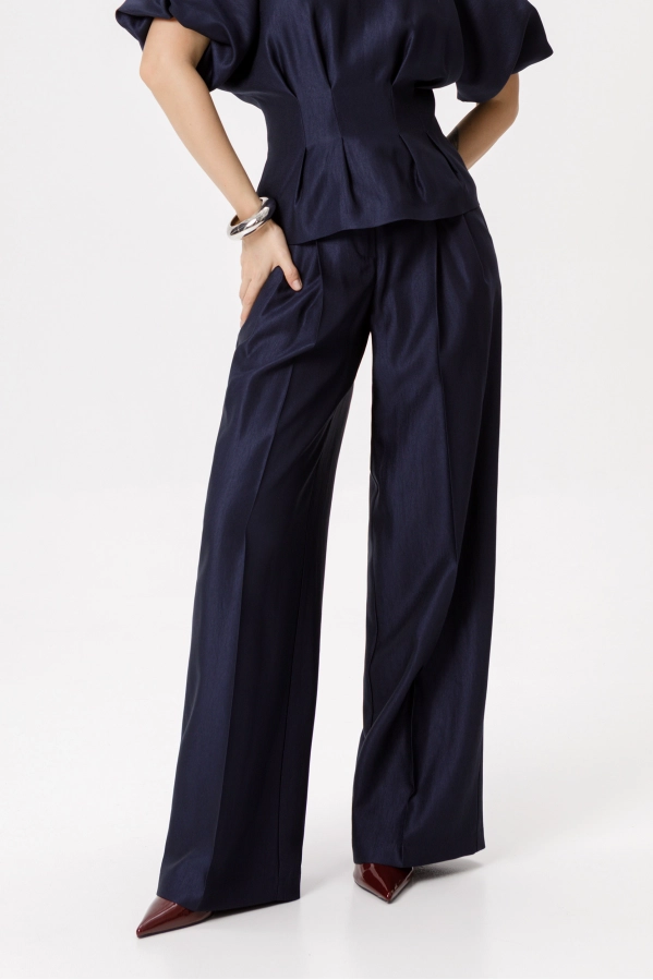 Брюки PiRS 6419 темно-синий