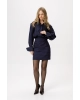 Платье PiRS 6420 темно-синий