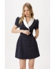 Платье PiRS 6421 синий Платье PiRS 6421 синий