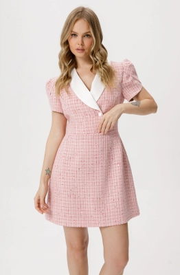 Платье PiRS 6421 розовый 