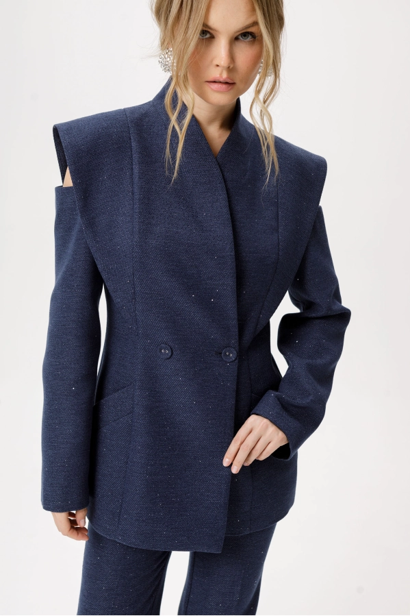 Жакет PiRS 6423 синий