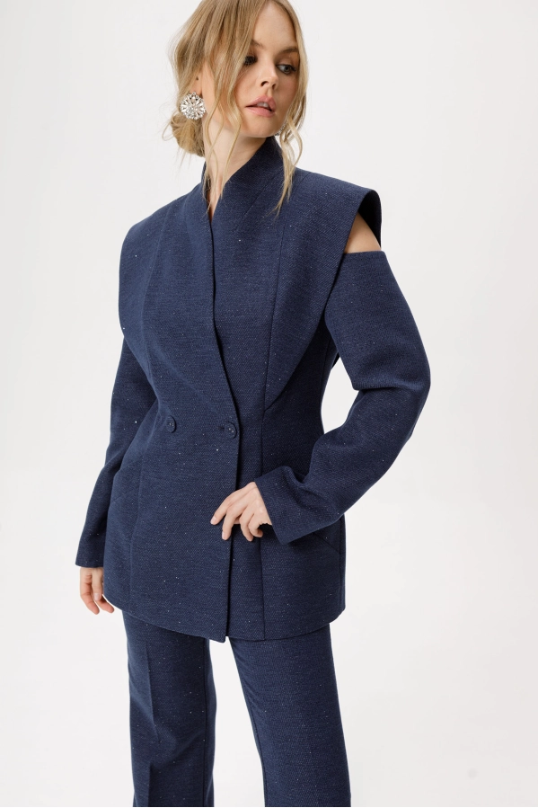 Жакет PiRS 6423 синий