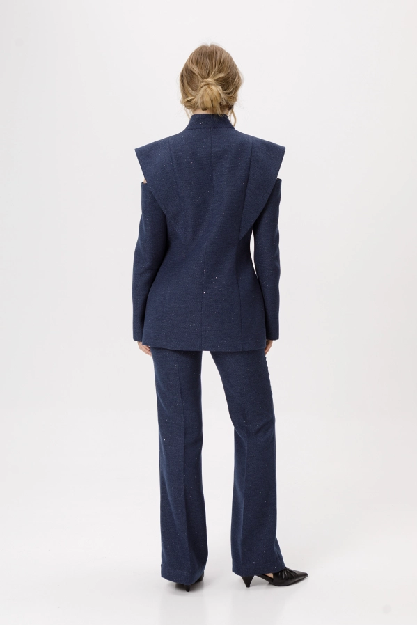 Брюки PiRS 6424 синий