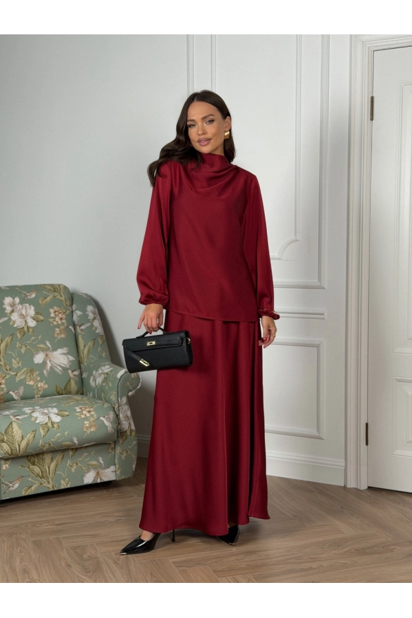 Комплект DAVA 2236 бордо