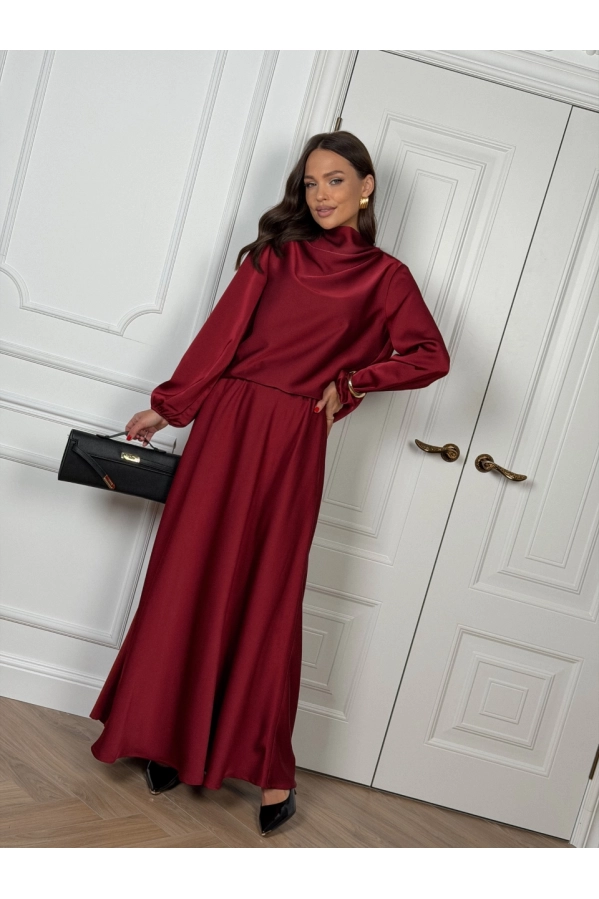 Комплект DAVA 2236 бордо