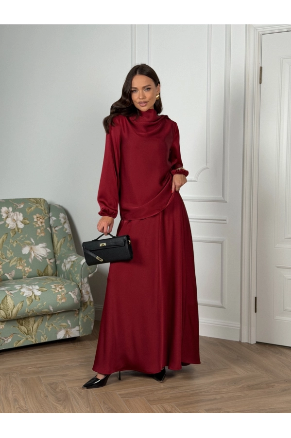 Комплект DAVA 2236 бордо