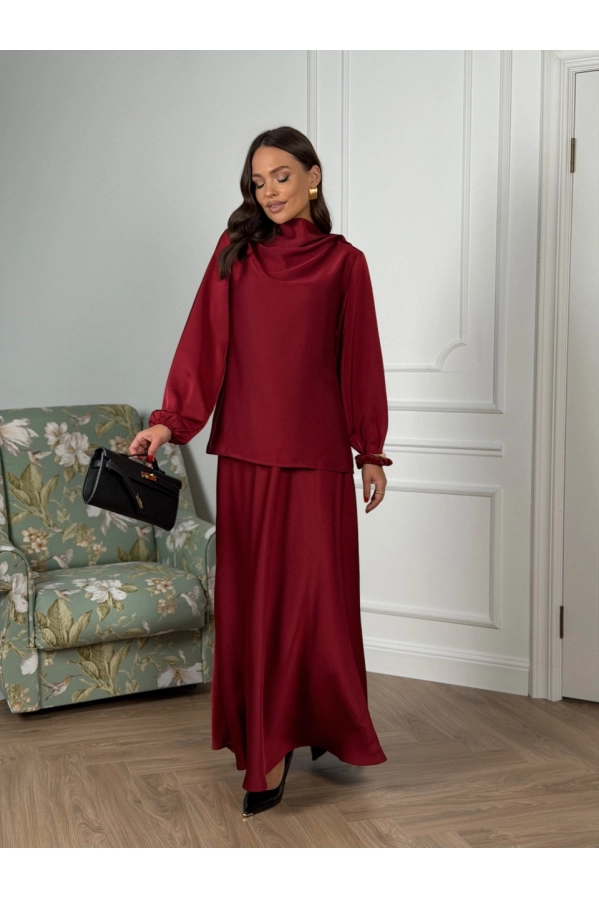 Комплект DAVA 2236 бордо