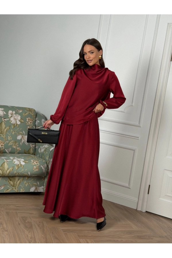 Комплект DAVA 2236 бордо