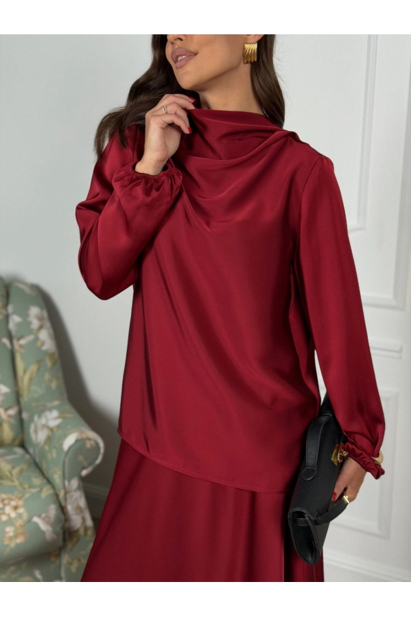 Комплект DAVA 2236 бордо