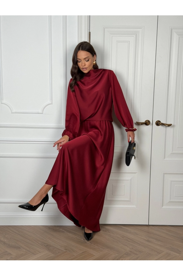 Комплект DAVA 2236 бордо