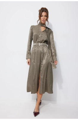 Платье Lyushe 4248 оливка 