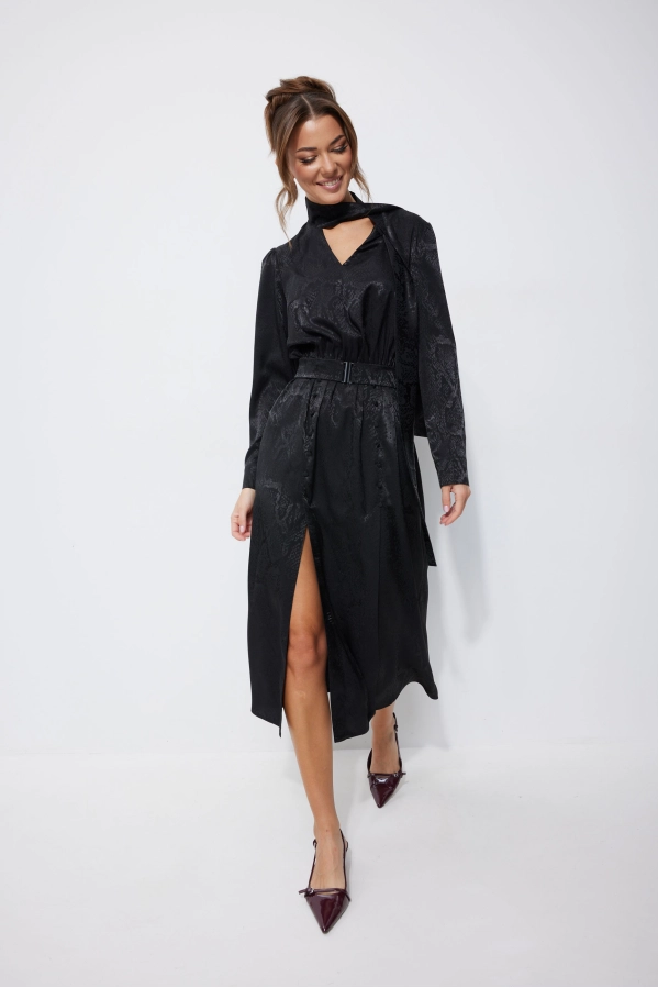 Платье Lyushe 4248 черный Платье Lyushe 4248 черный